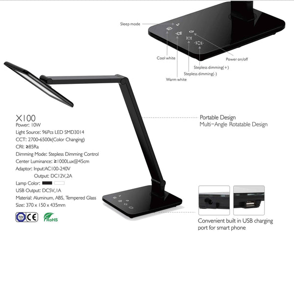 Usb on sale task light